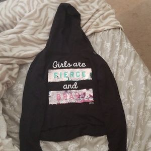Justice hoodie 14/16